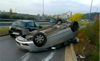 Νεκρός οδηγός ΙΧ στον Περιφερειακό στην Θεσσαλονίκη ~  Πώς έγινε το τροχαίο